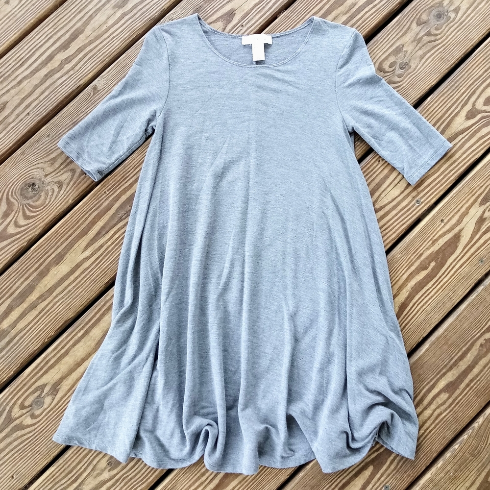 Forever 21 Gray Casual Dress Size Small